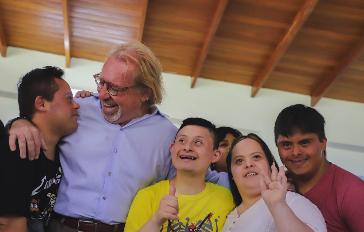 Fotografía publicada por la Municipalidad de La Molina con el comunicado "Alcalde Diego Uceda inauguró talleres de verano para personas con discapacidad"