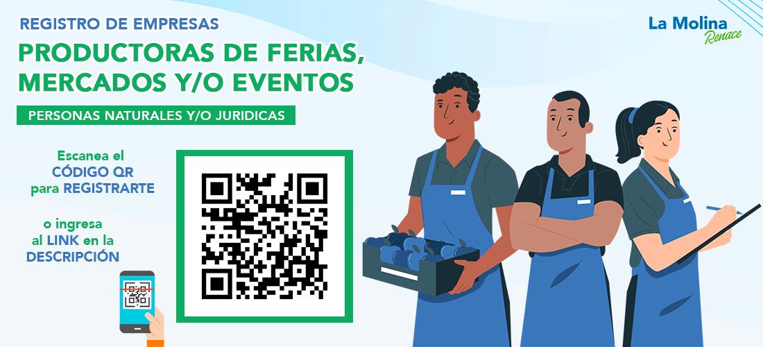 Fotografía publicada por la Municipalidad de La Molina con el comunicado "La Molina impulsa el comercio de productos localesa través de nueva base de dato"