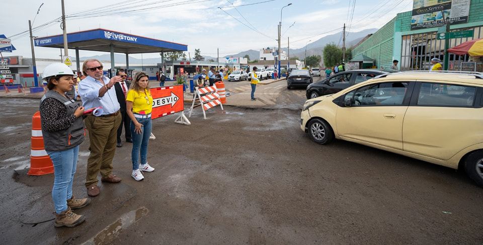 Fotografía publicada por la Municipalidad de La Molina con el comunicado "Municipalidad de La Molina pone en marcha plan vehicular para mejorar el tránsit"