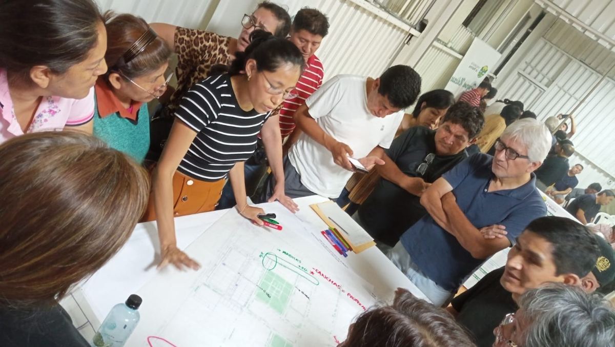 Fotografía publicada por la Municipalidad de La Molina con el comunicado "Supermanzana de Monterrico destinada a convertirse en oasis de calidad de vida"