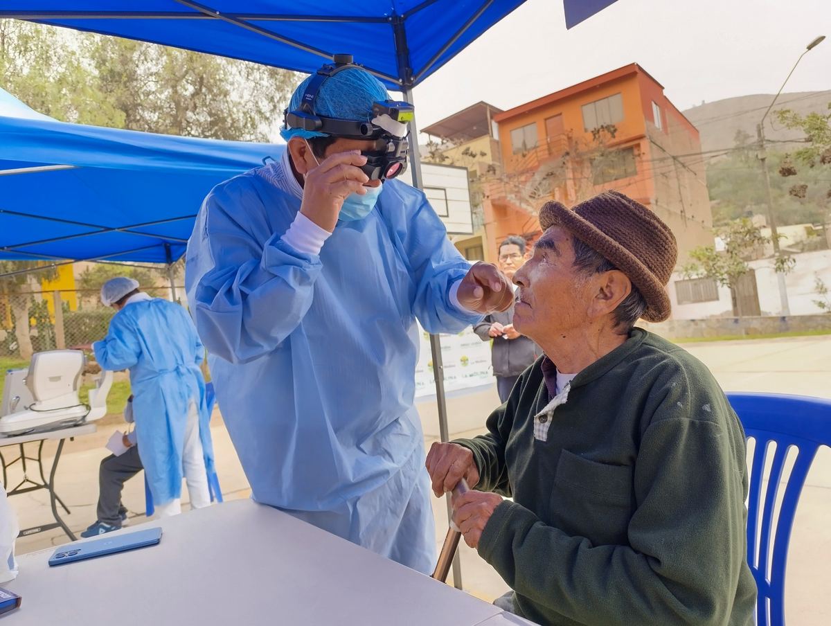 Fotografía publicada por la Municipalidad de La Molina con el comunicado "MÁS DE 300 ATENCIONES GRATUITAS SE REALIZARON EN LA CAMPAÑA DE SALUD EN MUSA"