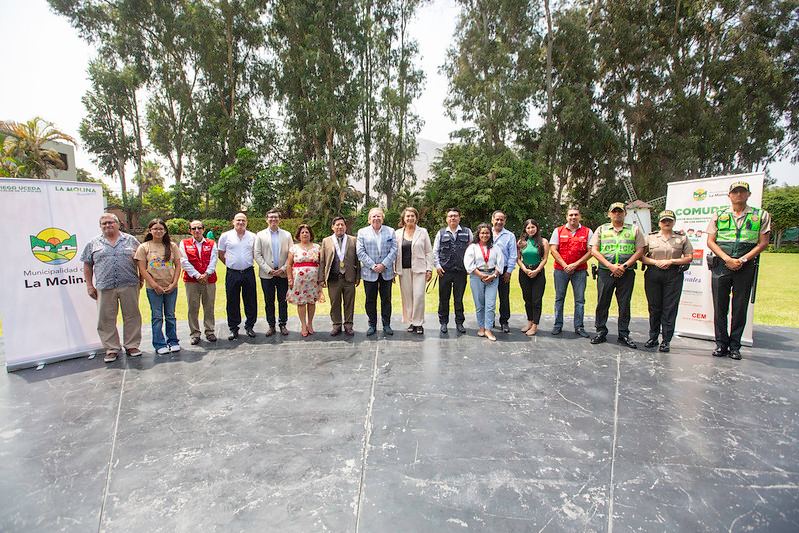 Fotografía publicada por la Municipalidad de La Molina con el comunicado "DISTRITO DE LA MOLINA INSTALÓ COMITÉ MUNICIPAL POR DERECHOS DE NIÑOS Y ADOLESCEN"