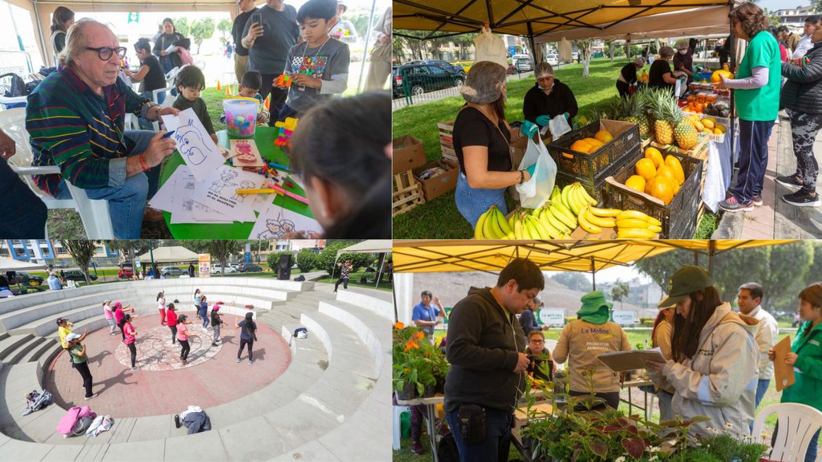 Fotografía publicada por la Municipalidad de La Molina con el comunicado "CIENTOS DE FAMILIAS DISFRUTARON DE “MOLITODO SALUD DEPORTIVA”"