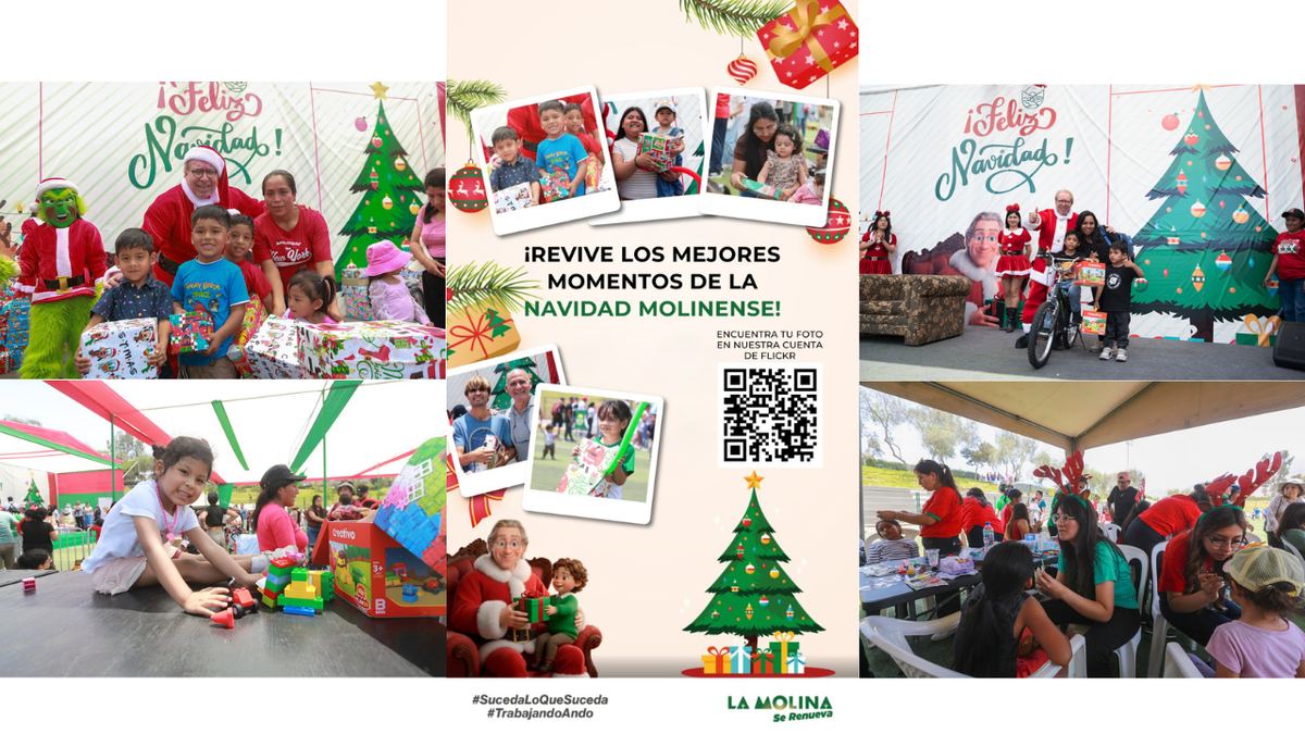 Fotografía publicada por la Municipalidad de La Molina con el comunicado "LA MOLINA TE OBSEQUIA OTRO RECUERDO INOLVIDABLE ¡Descarga gratis las fotos de la"