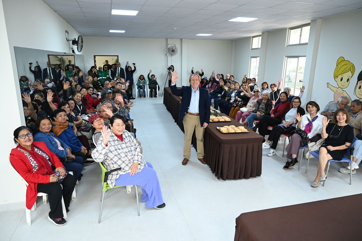 Fotografía publicada por la Municipalidad de La Molina con el comunicado "Alcalde de La Molina atendió consultas y reafirmó obras e inversiones para el di"