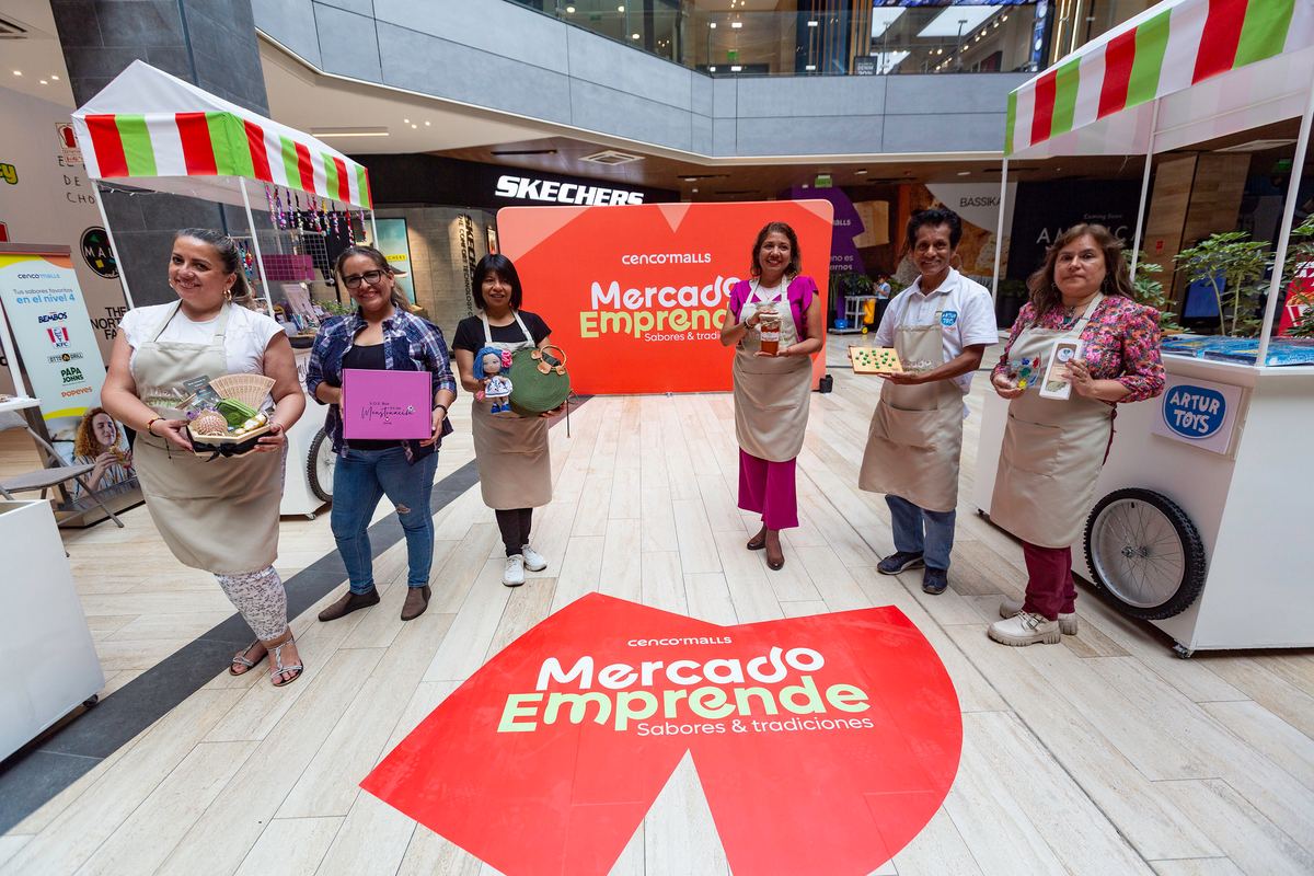 Fotografía publicada por la Municipalidad de La Molina con el comunicado "Emprendedores molinenses lucirán sus productos en el conocido centro comercial C"