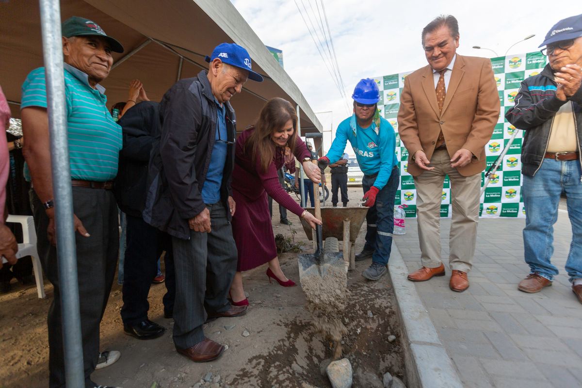 Fotografía publicada por la Municipalidad de La Molina con el comunicado "Av. La Molina: inician obras de mejoramiento en tramo de MUSA con inversión supe"